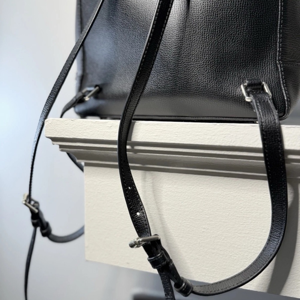 HENRI BENDEL Bowery Black Backpack NEW Without Tags - Picture 10 of 11
